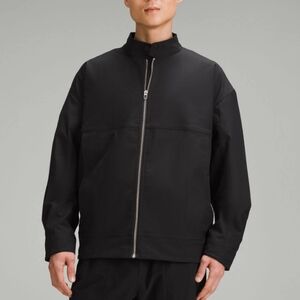 lululemon athletica Men's Utilitech Black Twill Full Zip Jacket Size XL
